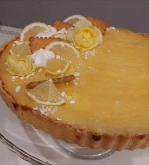 Sernik cytrynowy z lemon curd